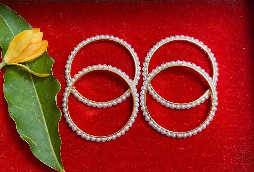 एकेरी मोती बांगडी  | Ekeri Moti Bangles