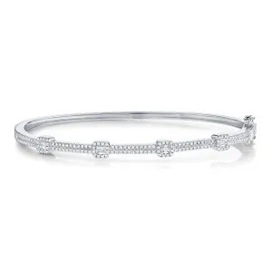 14K GOLD DIAMOND BRIANNA BANGLE