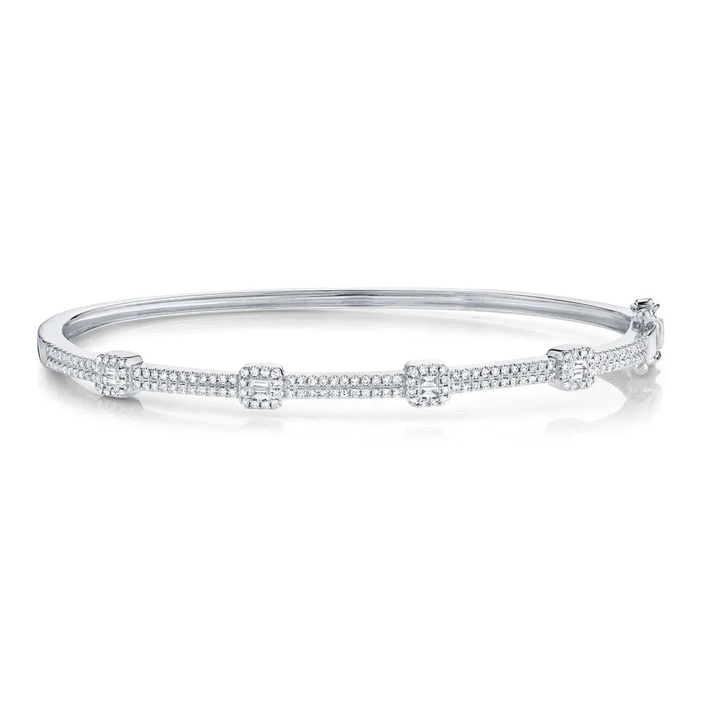 14K GOLD DIAMOND BRIANNA BANGLE
