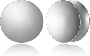 2PCS Basic Gauges for Ear Hypoallergenic 316 Stainless Steel Ear Gauges Plugs Tunnels 8mm-25mm (0G-1") Body Piercing Jewelry for Women Men