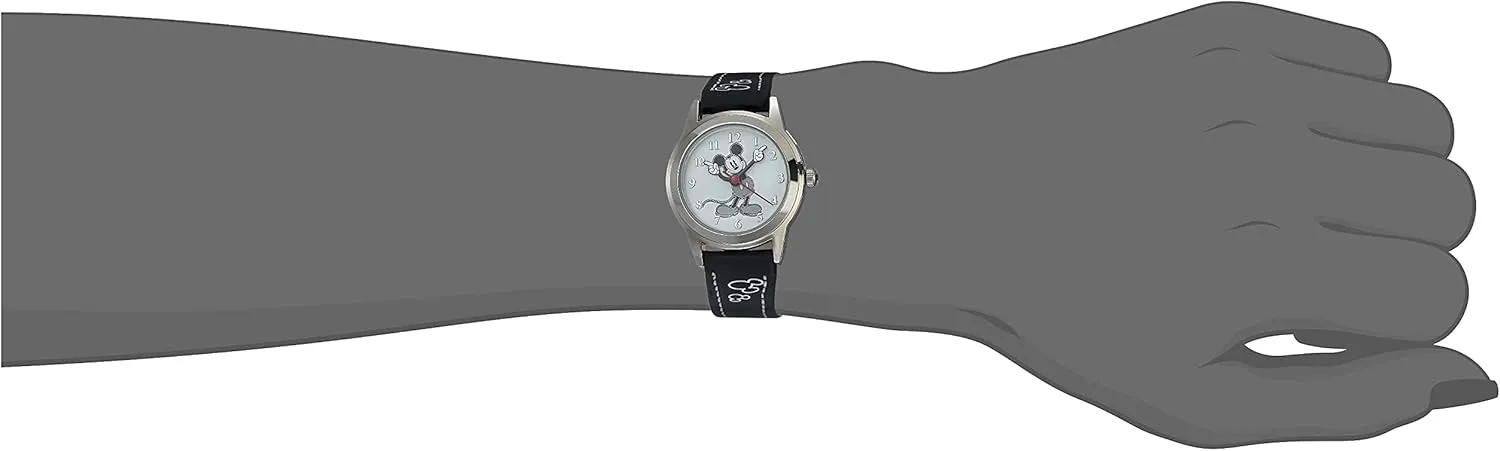Accutime Kids Disney Mickey Mouse Analog Fashion Watch for Girls & Women