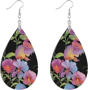 ALAZA Fun Dangle Earrings for Women Drop Ear Rings, Leaf Style