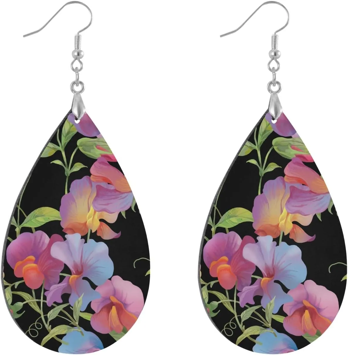 ALAZA Fun Dangle Earrings for Women Drop Ear Rings, Leaf Style