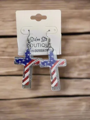 American Cross earrings