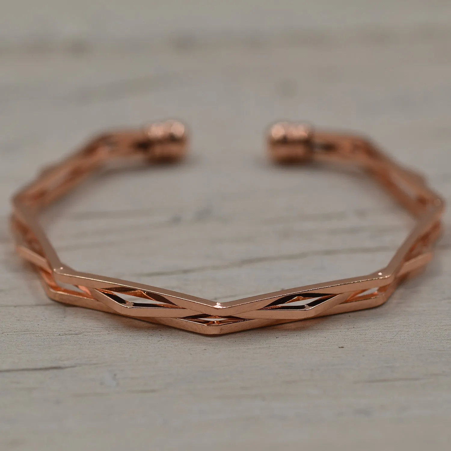 Angular open bangle