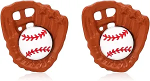 Baseball Earrings Women Baseball mom studs Baseball Gloves earrings Game Day Sports Earrings Jewelry