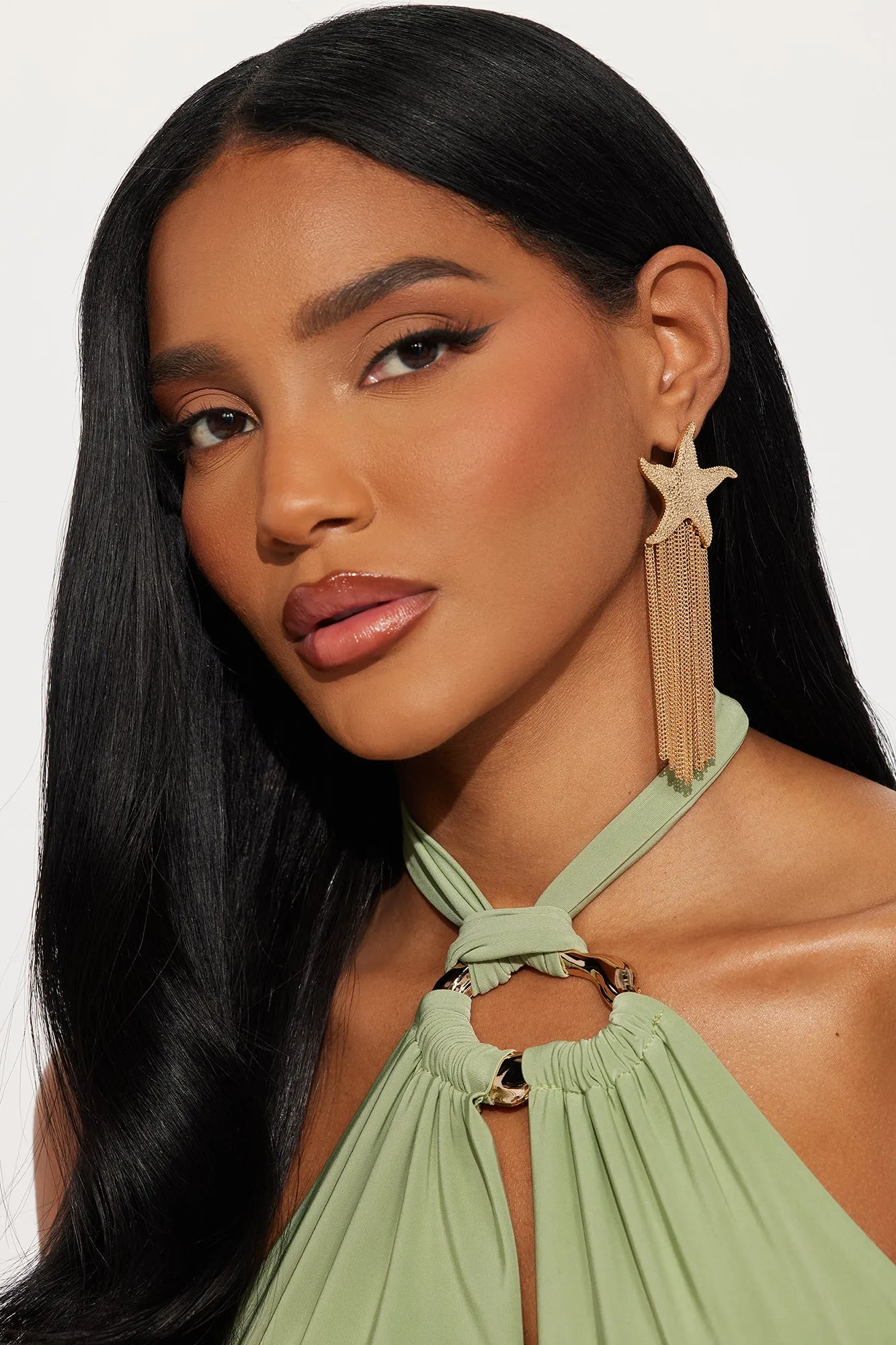 Beach Front Earrings - Gold