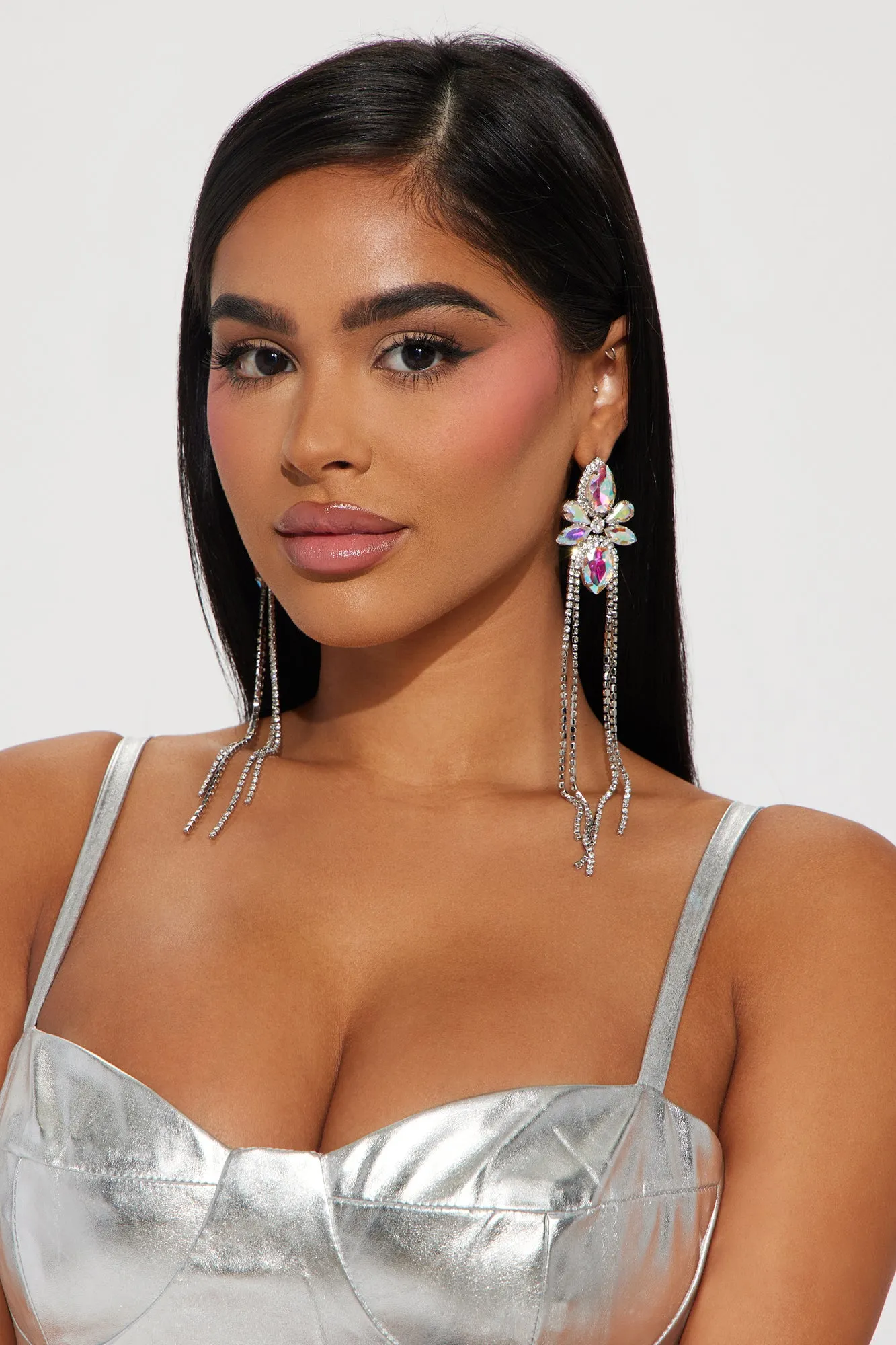 Beauty Babe Earrings - Silver