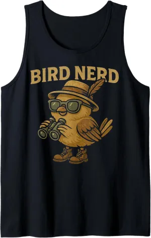 Bird Nerd Bird Watching Birding Bird Lover Watcher Men women Tank Top