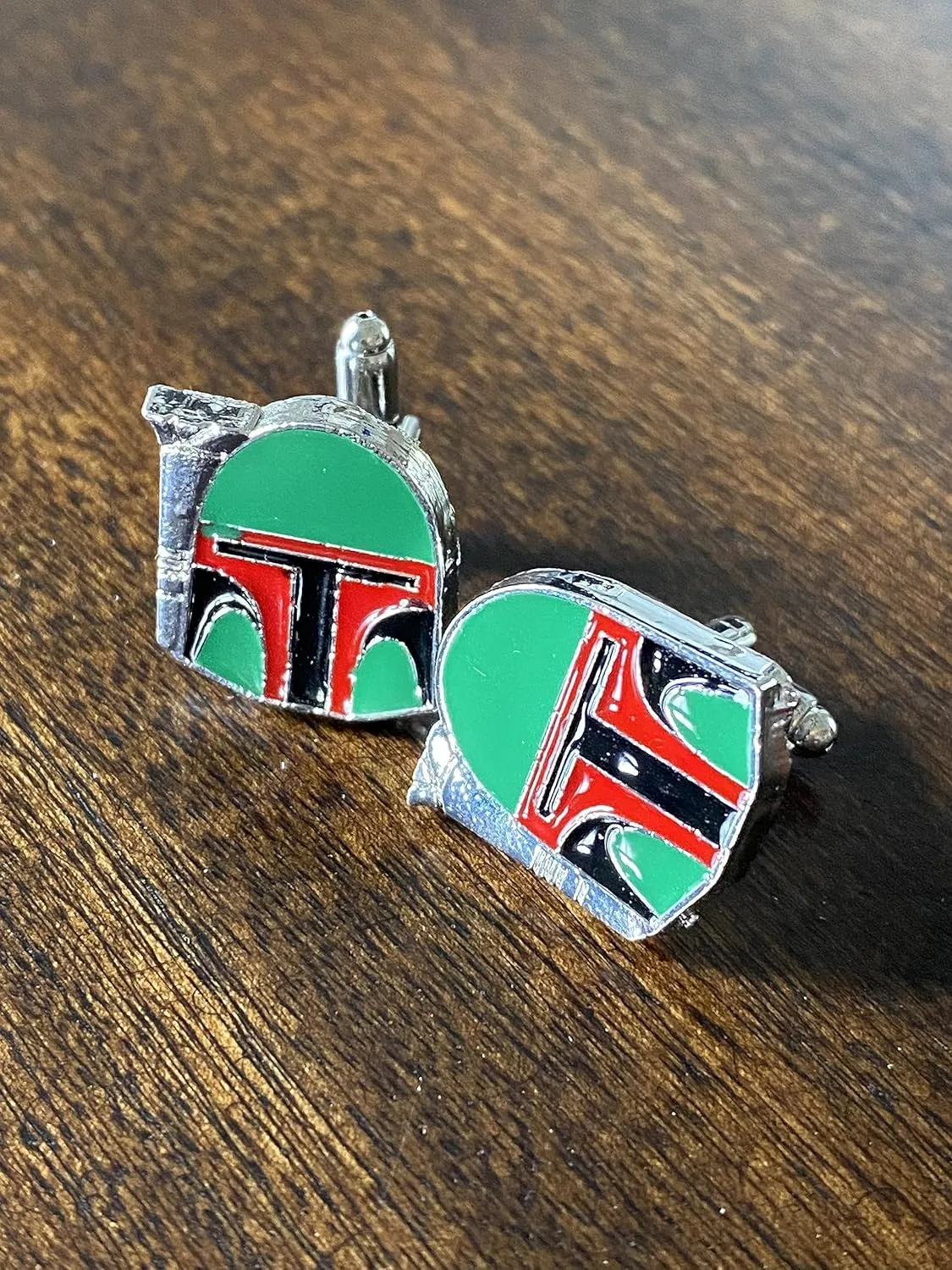Classic Cufflinks Jewelry/Fun Variety Gifts for Him (Boba Fett)