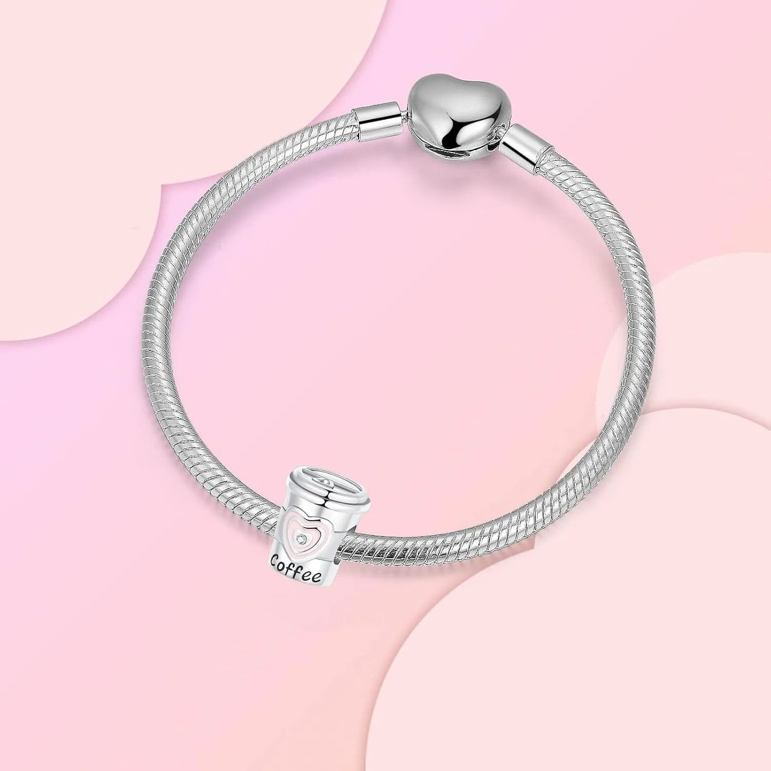 Coffee Cup Computer Dangle Pendants Beads Perfume Bottle Dragon Charms 925 Sterling Silver Bead Fits Women's Charm Bracelet & Necklace Jewelry Gifts for Women