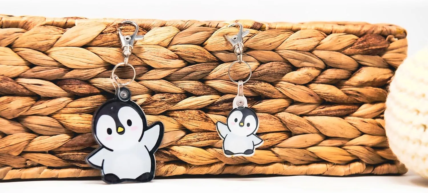  Cute Animal Themed Keychain Charms for Backpacks Bags Keys and Gifts