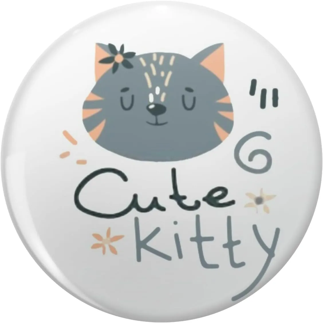 Cute Kitty Classic Lapel Pin Cute Brooch Pins Badges