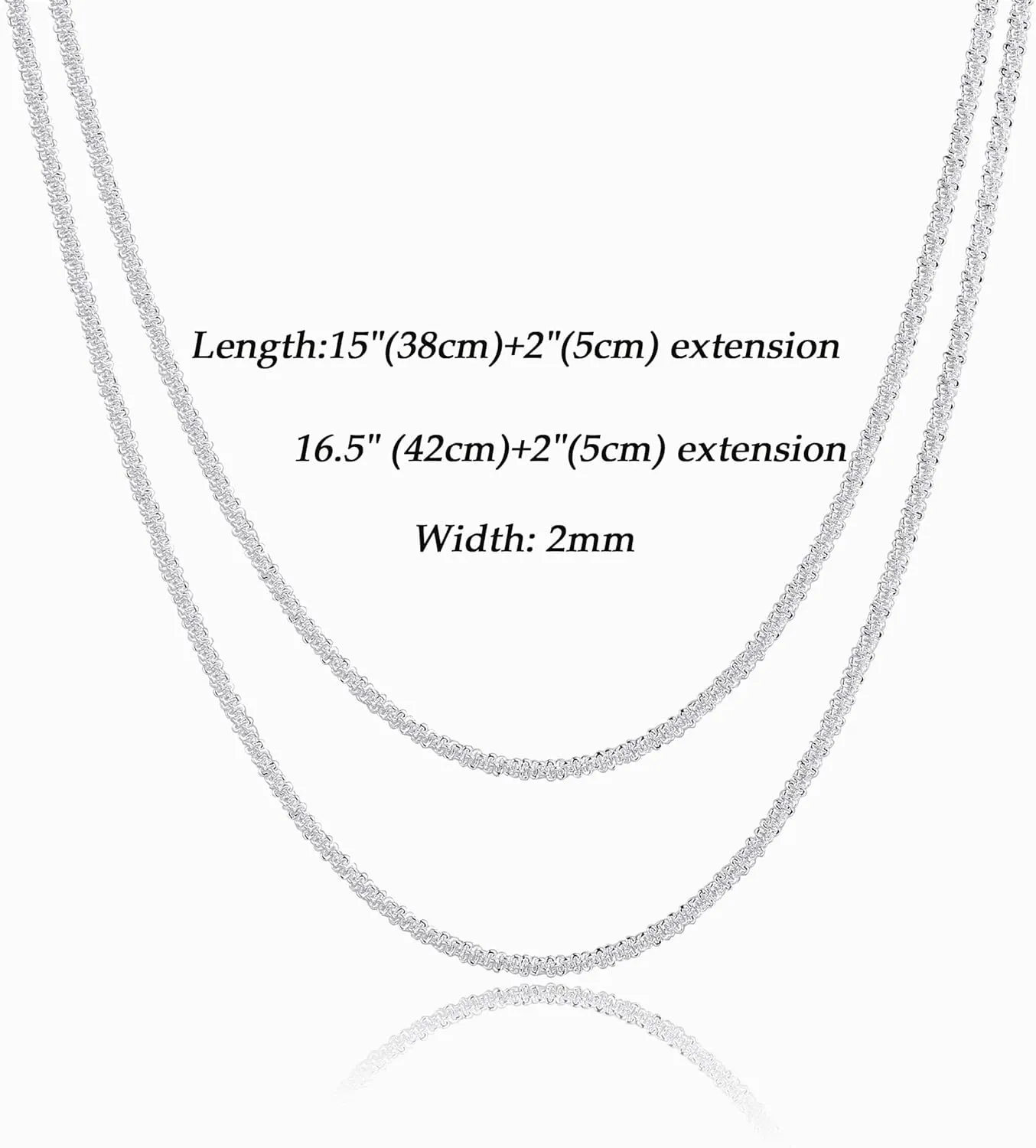 Dainty Layered Necklaces for Women Silver Trendy Layering Necklace Snake Paperclip Figaro Chain Layered Necklace Set Everyday Jewelry Gift