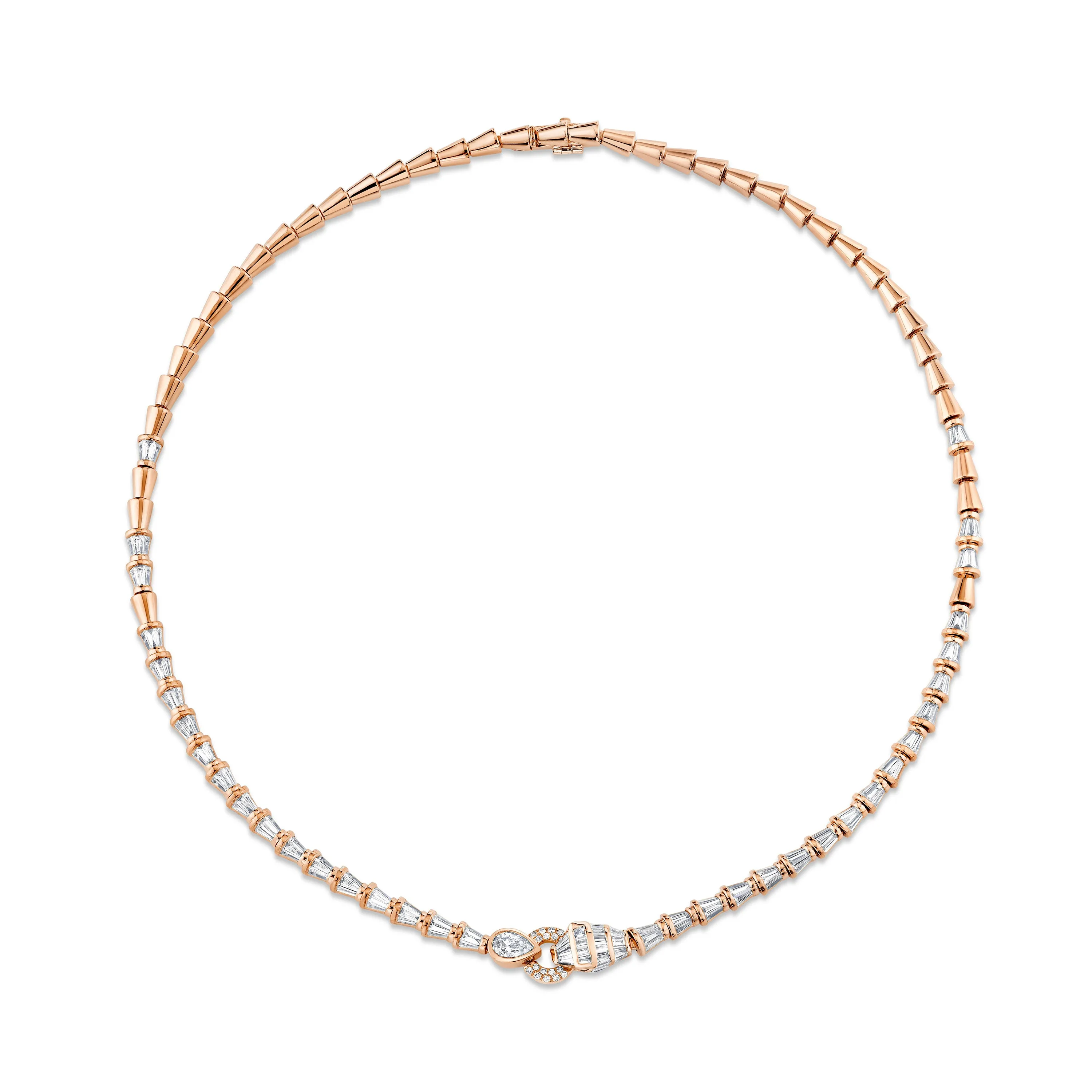 DIAMOND SERPENTINE NECKLACE