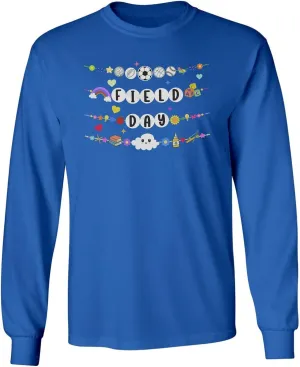 Field Day Let The Games Begin - Friendship Bracelet Long Sleeve T-Shirt
