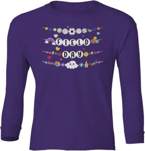 Field Day Let The Games Begin - Friendship Bracelet Youth Long Sleeve T-Shirt