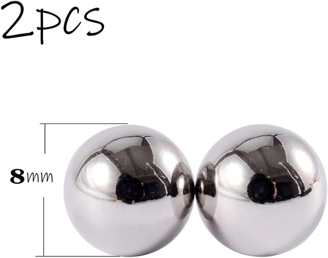 FORUBUS Magnet Balls Nose Studs, Ear Studs, Labret Lip Studs, Stainless Steel Non Piercing Body Jewelry