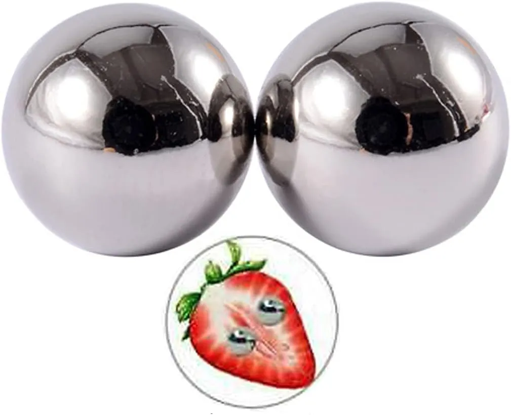 FORUBUS Magnet Balls Nose Studs, Ear Studs, Labret Lip Studs, Stainless Steel Non Piercing Body Jewelry