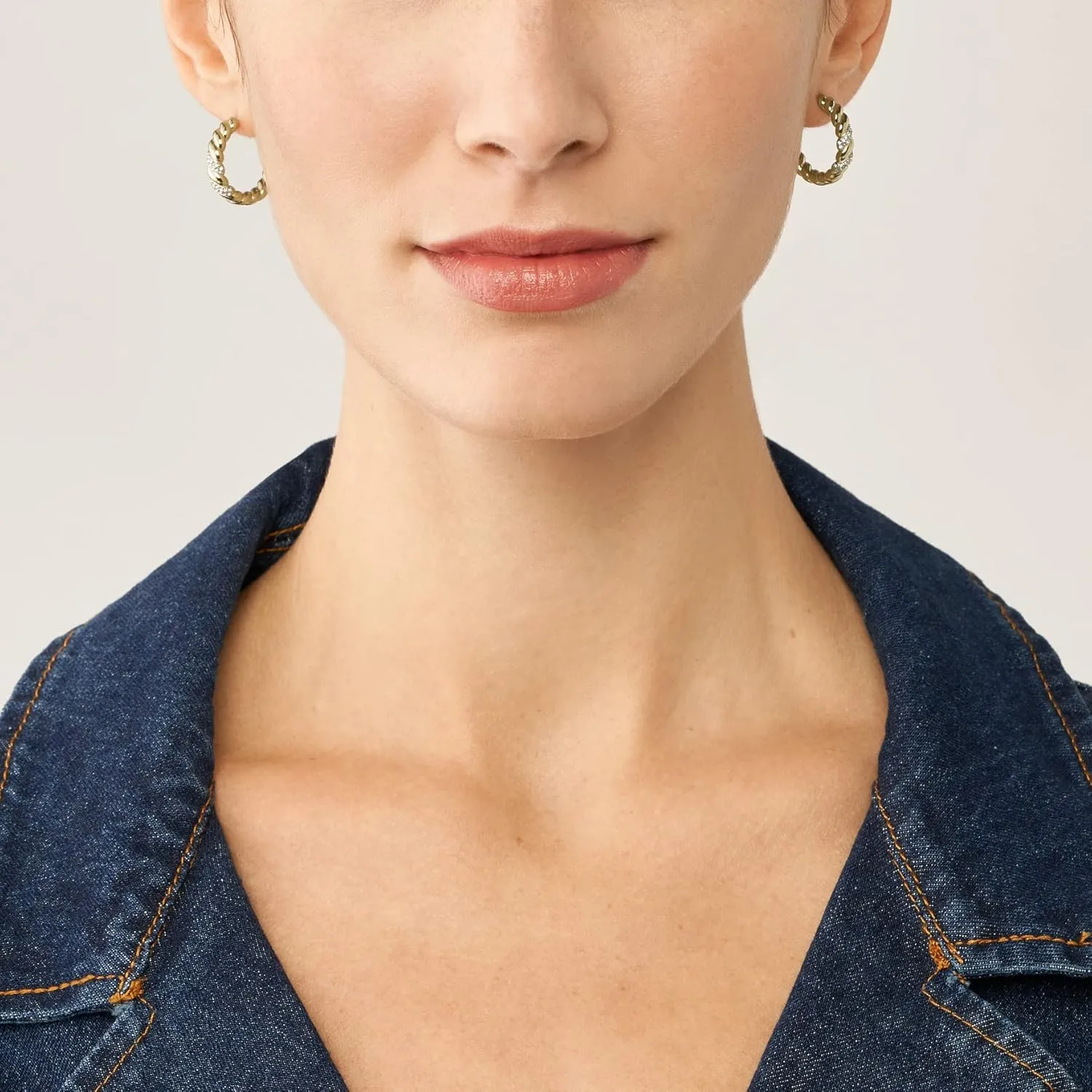 Fossil Women's Stainless Steel Dangle/Drop or Hoop Earrings for Women
