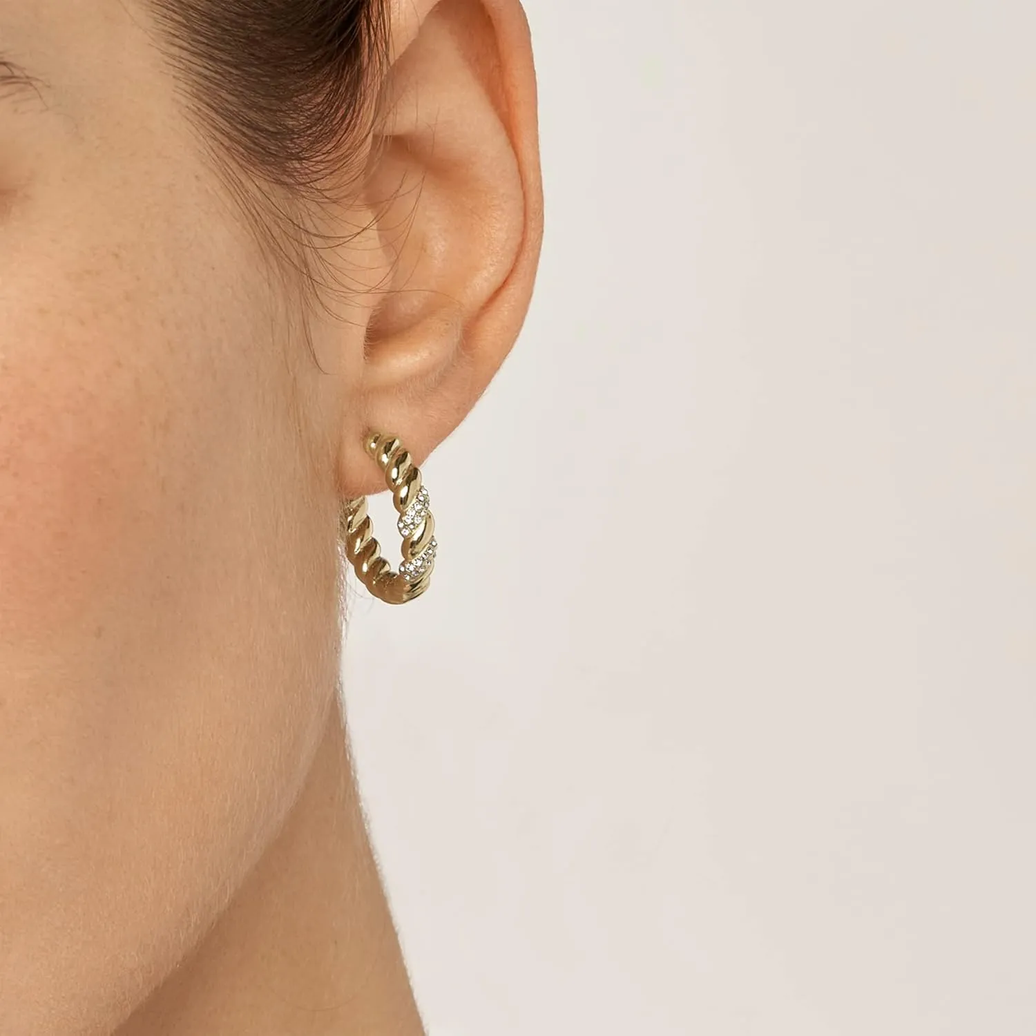 Fossil Women's Stainless Steel Dangle/Drop or Hoop Earrings for Women