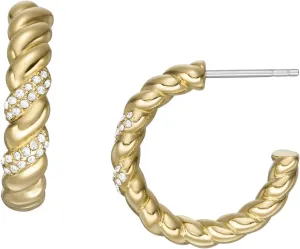 Fossil Women's Stainless Steel Dangle/Drop or Hoop Earrings for Women