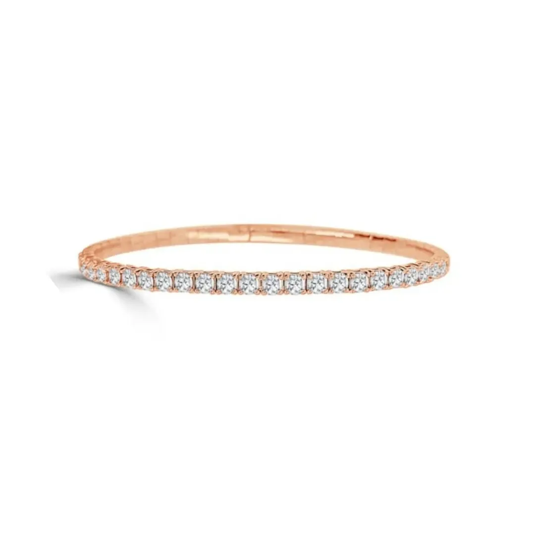Full Eternity Flexible Diamond Bangle - 2 carats