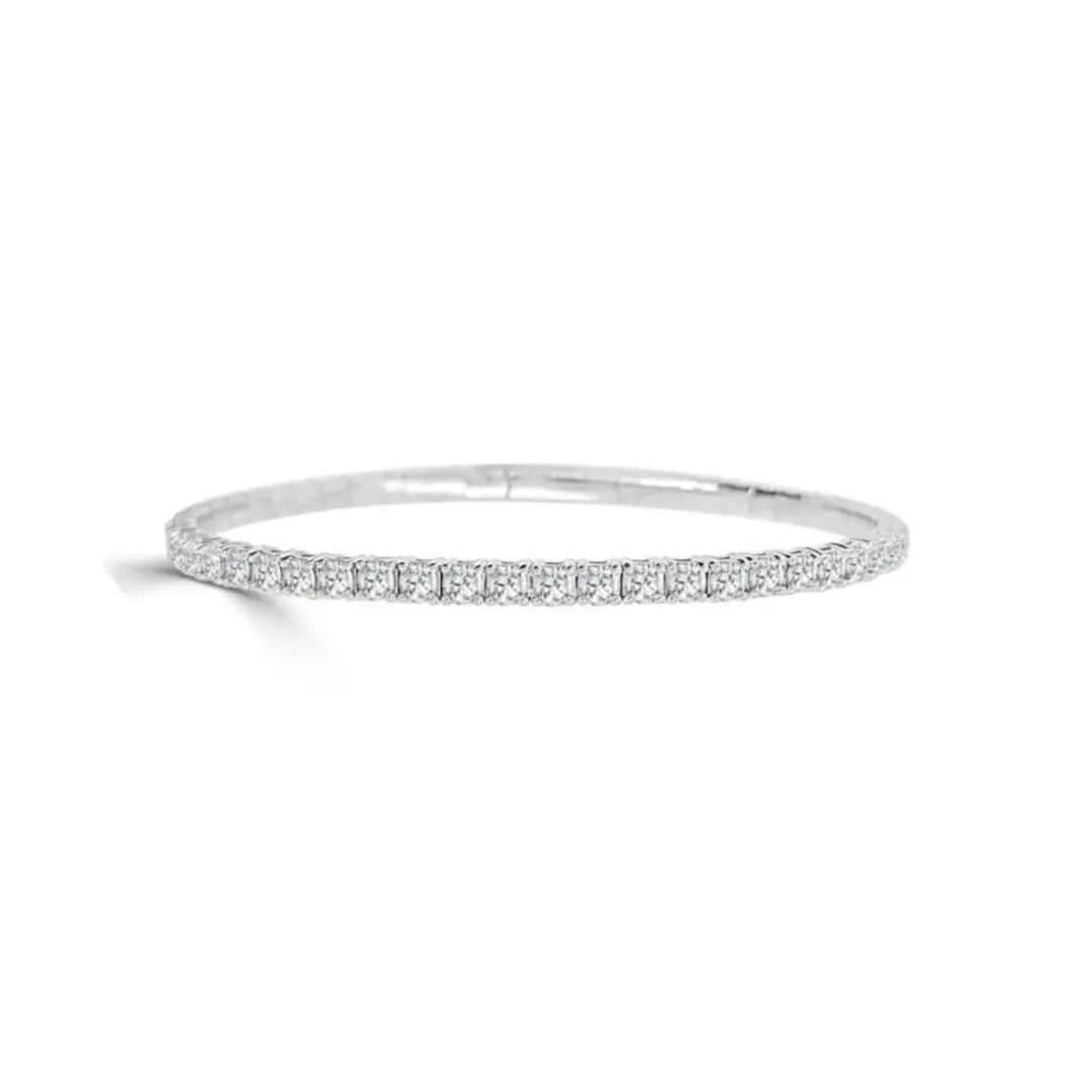 Full Eternity Flexible Diamond Bangle - 2 carats