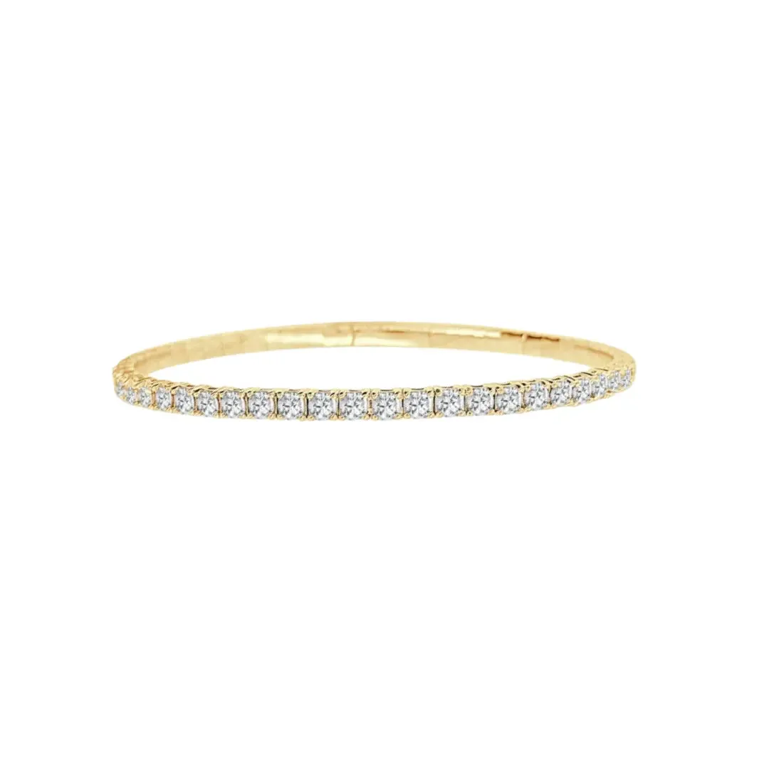 Full Eternity Flexible Diamond Bangle - 2 carats