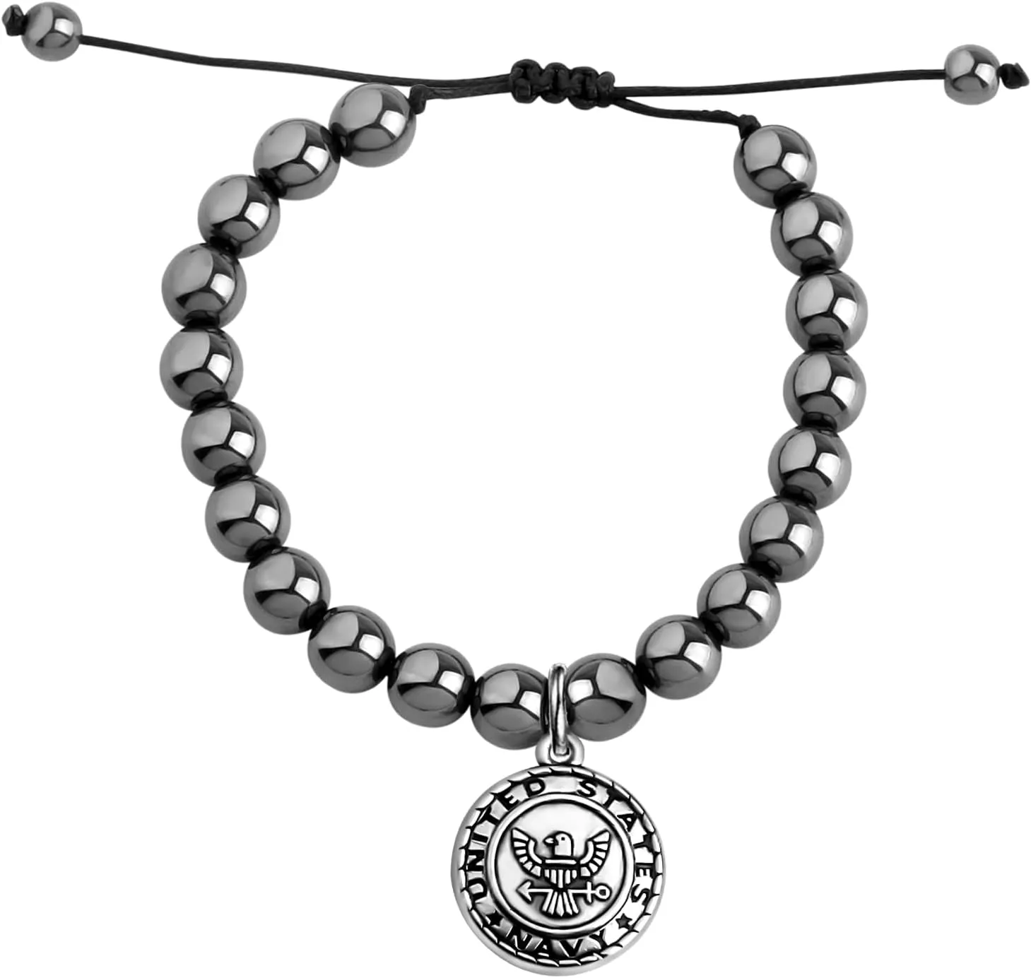 FUSTMW Army Bracelet Navy Bracelet Military Jewelry Deployment Gifts Army Gift Navy Gift