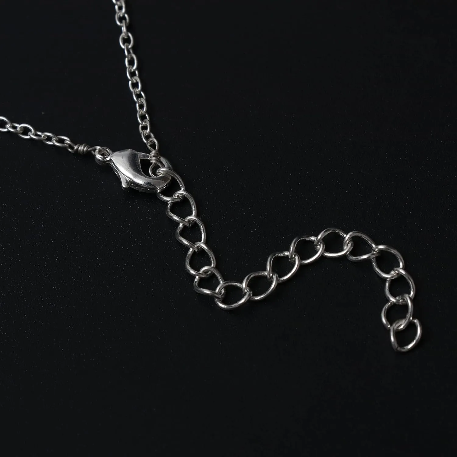 Gempires Raw Blue Aquamarine Pendant Necklace March Birthstone Gemstone Crystal Jewelry Hypoallergenic 18 Inch Silver Plated Lightweight Handmade Dainty Minimalist Necklaces