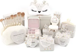 HAPPY LOLLI Gift Basket for Tween & Teen Girls  8 Trendy Gifts with Tasks & Empowering Cards  Great for Birthdays.