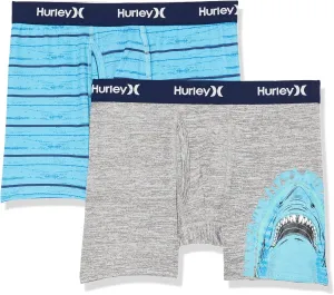 Hurley Boys' Classic Boxer Briefs (2-Pack)