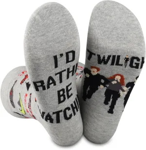 JNIAP T-light Novelty Socks For Twihard TV Show Inspired Socks Lover Gift