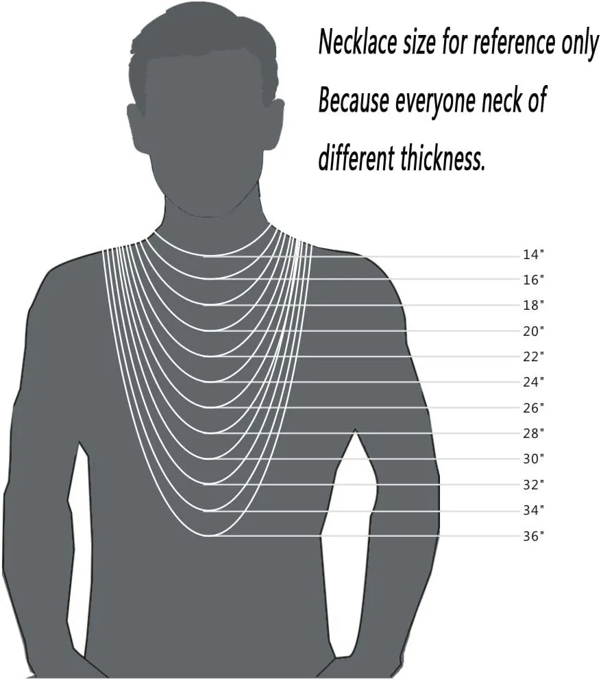 jonline24h Mens Womens Black Leather Cord Necklace Rope Chain with Stainless Steel Clasp 3mm 16-30 inch