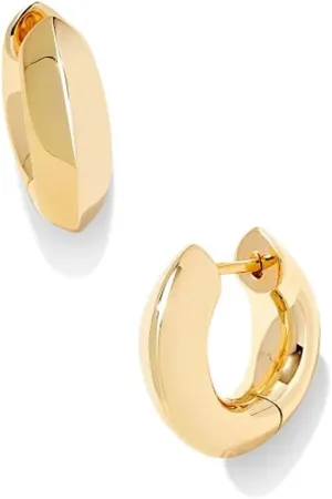 Kendra Scott Mikki Metal Huggie Earring, Fashion Jewelry for Women