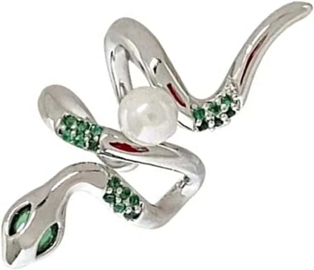 Lightweight Snake Ear Clip Travel Friendly Earrings Unique Snake Designs Ear Cuff for Fashion Forward Individuals