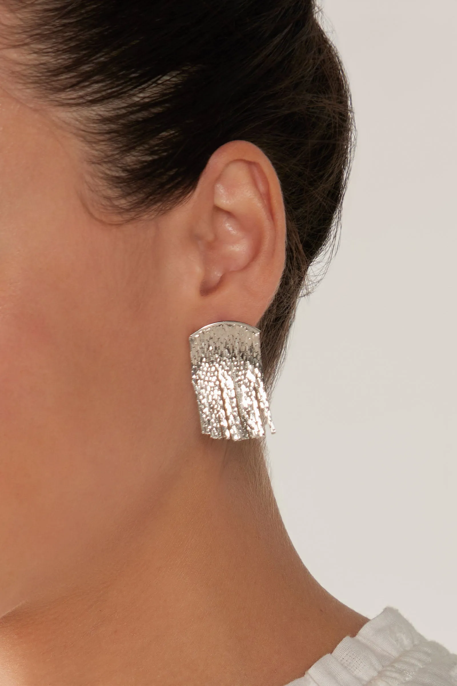 Lujo Drop Earring  - Silver