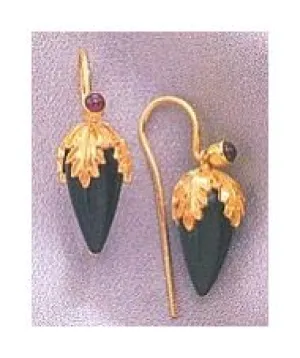 Mesopotamia Onyx Earrings
