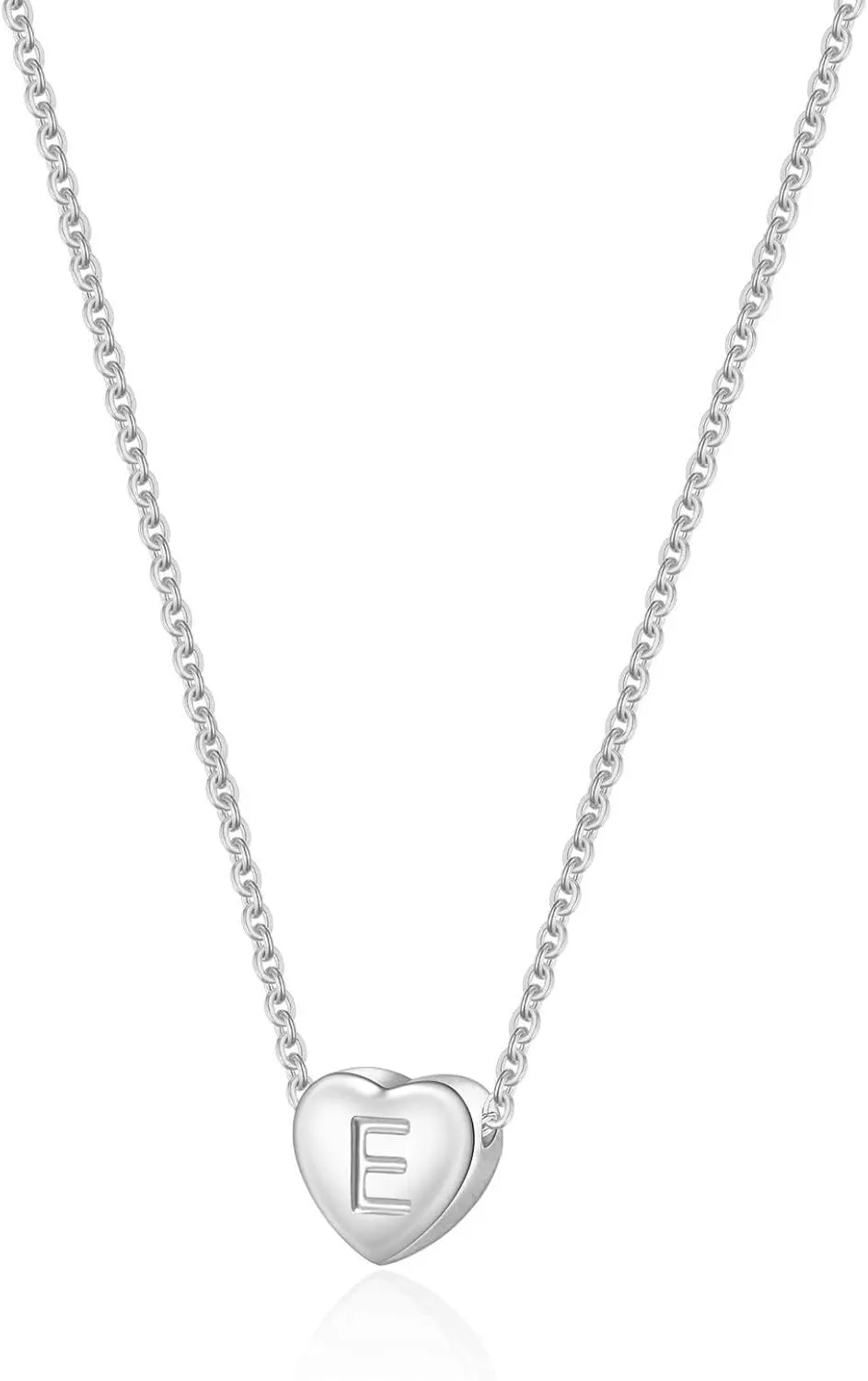 Monily Initial Heart Necklace for Women Tiny Dainty Gold Plated Letters Heart Choker Necklaces for Women Gifts for Women