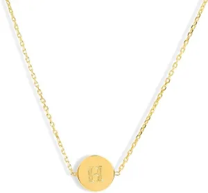 Mysha & Co New York Initial Unity Circle Pendant - Single