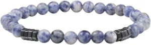 New 2025 Classic 6Mm Geometric Bead Simple Strand Bracelet Natural Lava Stone Bangls Men Women Prayer Yoga Charm Jewelry Findings Fashion Trendy Accessories Creative Gift