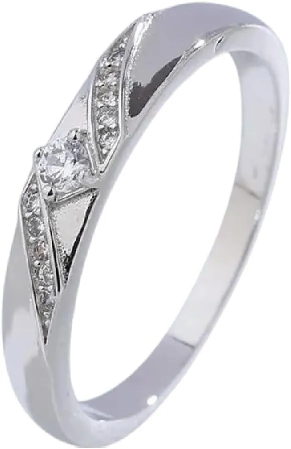 New 2025 Unisex 925 Sterling Silver Couples Ring Sets Light White Zircon Finger For Woman Man Classic Wedding Fine Decoration Jewelry Luxury With You Accessories Trendy For Women And Men