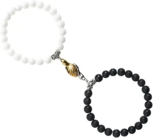 New 2026 Couple Distance Natural Stone Magnitic Beaded Bracelets Women Men Fashion Prayer Beads Lover Friendship Jewelry Gifts Trendy Accessories Creative Gift