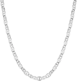 PAVOI 14K Gold Plated Adjustable Link Chain Necklace for Women | Box Rope Sphere Bead Serpentine Anchor Mariner Gold Chain Necklaces