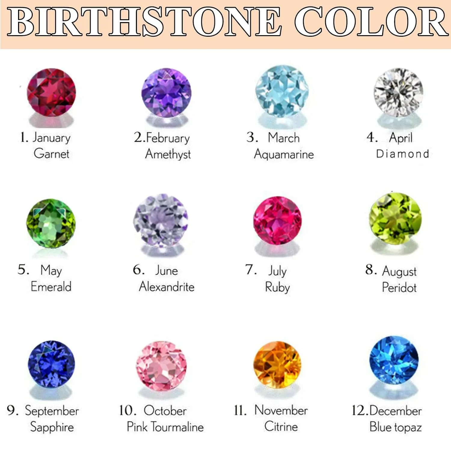 Personalized Cross Birthstone Necklace for Women Sideways Cross Family Birthstone Necklace Custom Mothers Necklace Pendants Mothers Day Gifts for Mom Grandma, 20n/50cm
