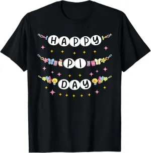 Pi Day Friendship Bracelets Youth Pi Day Theme T-Shirt