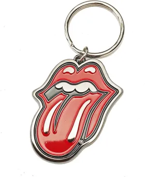 ROCK OFF Rolling Stones Classic Tongue Keychain