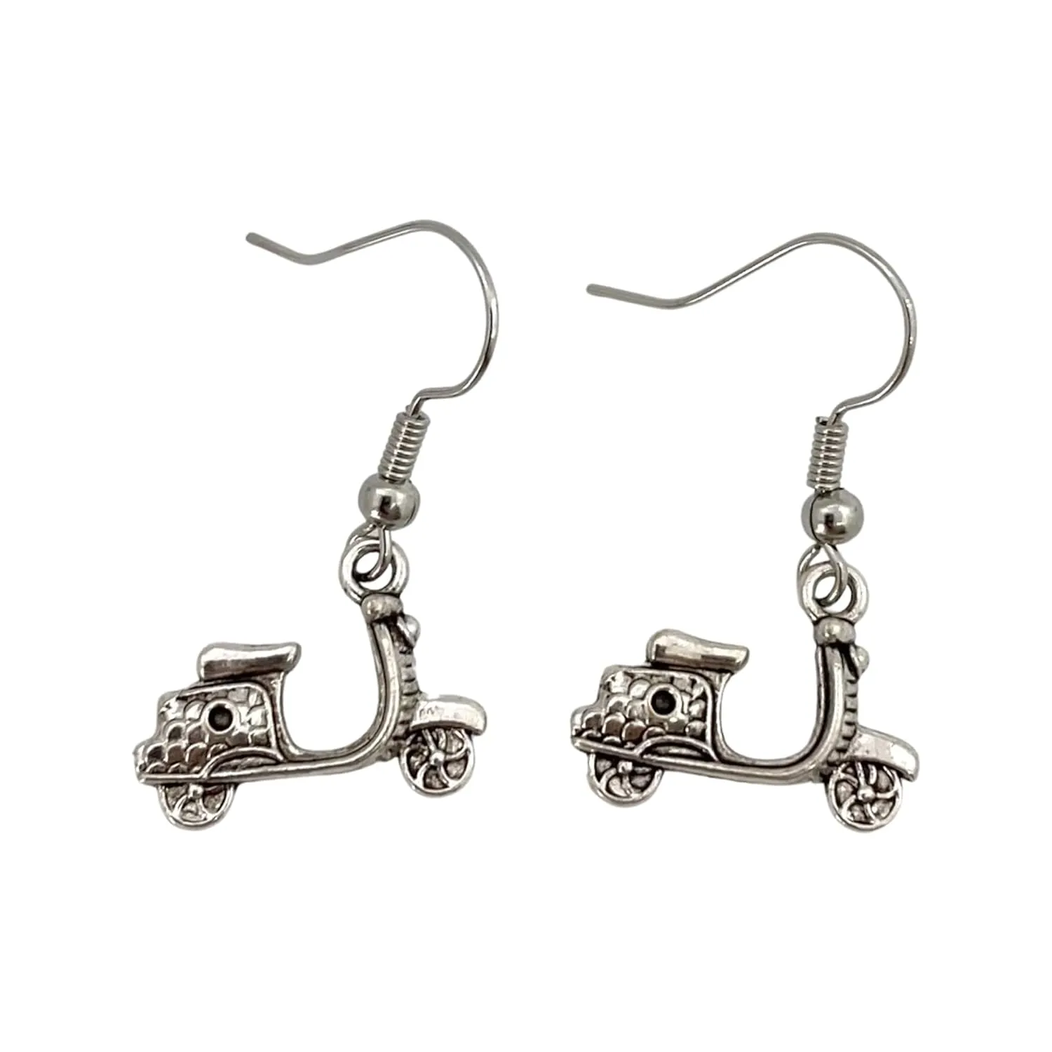 Scooter Earrings for Girls Women - Motor Moped Scooter Jewelry Gift for Her