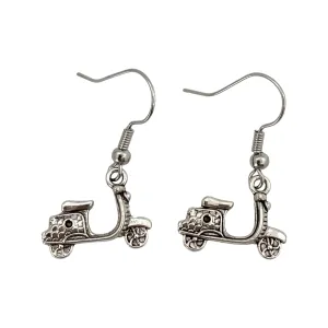 Scooter Earrings for Girls Women - Motor Moped Scooter Jewelry Gift for Her